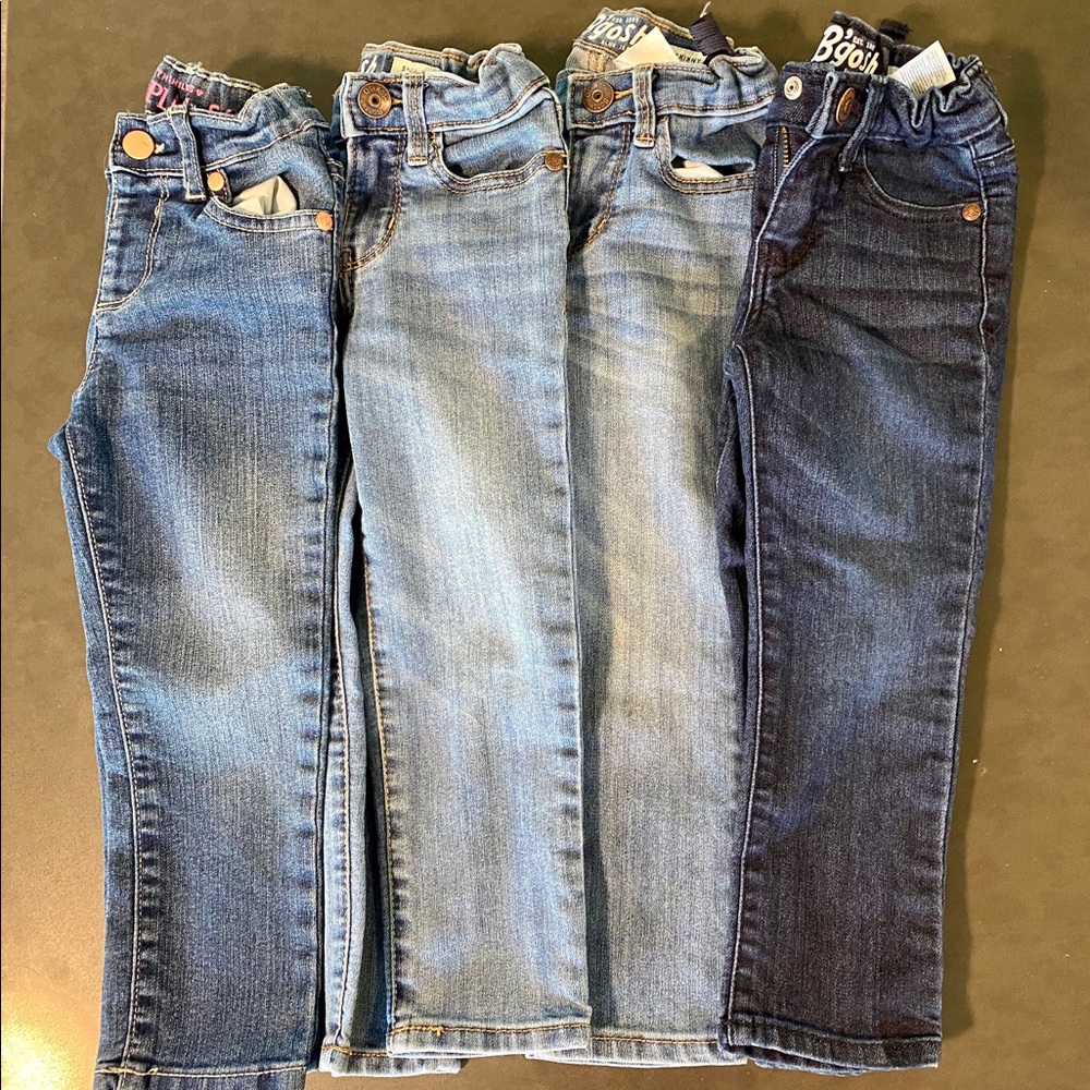 3T girl’s jeans and leggings